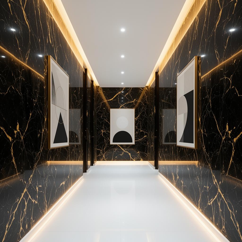 Soft hallway