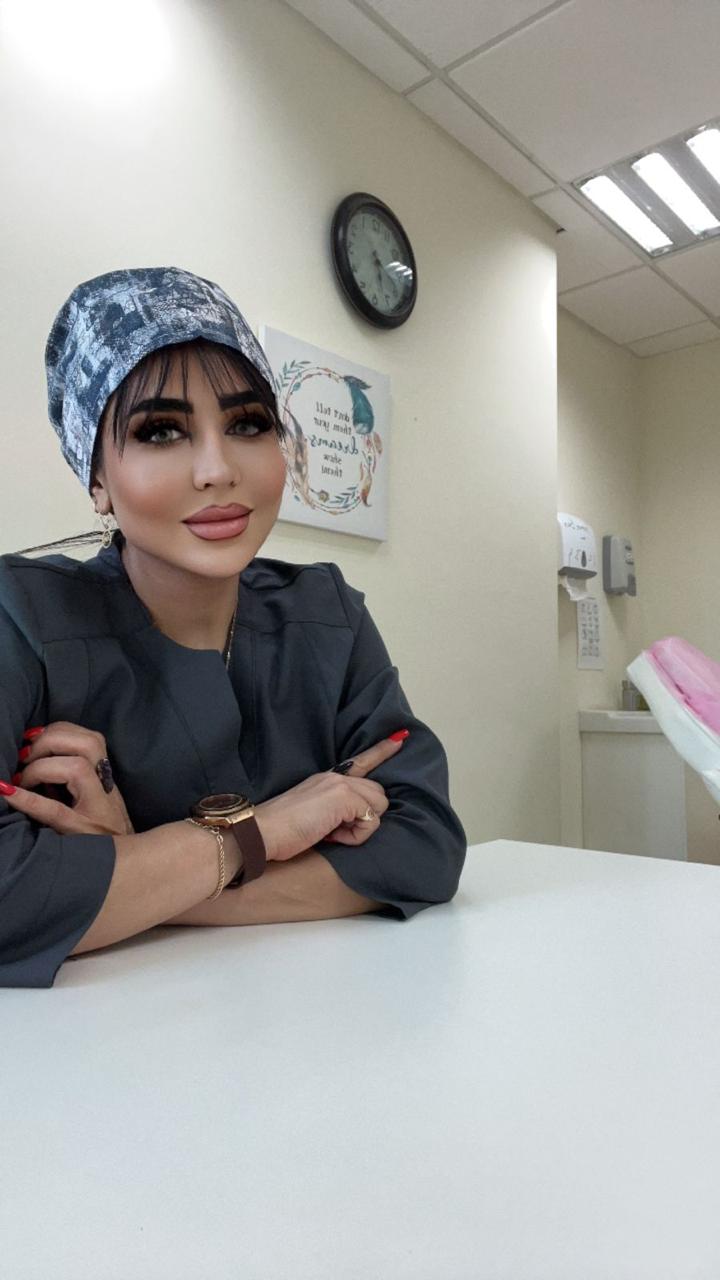Dr Aida in clinic